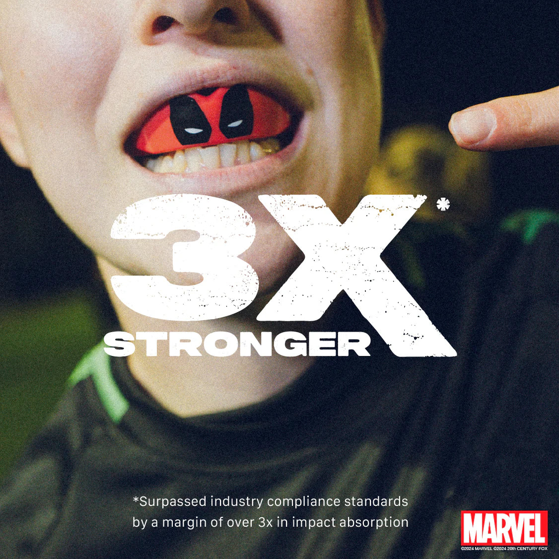 SafeJawz Marvel Deadpool Mouthguard