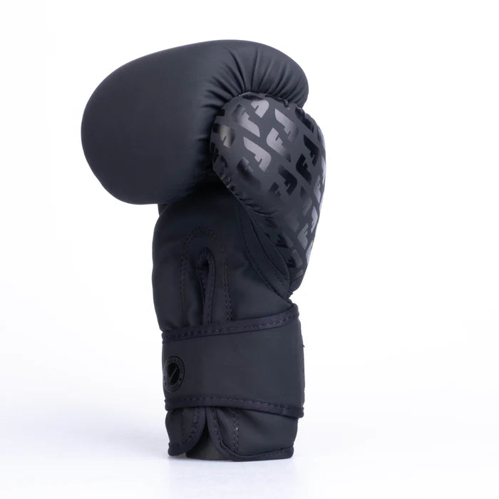 Fighter Boxing Gloves Pro PU - black, FBG-PRP-001