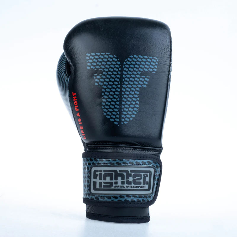 Fighter Boxing Gloves Training - black, FBG-TRN-002
