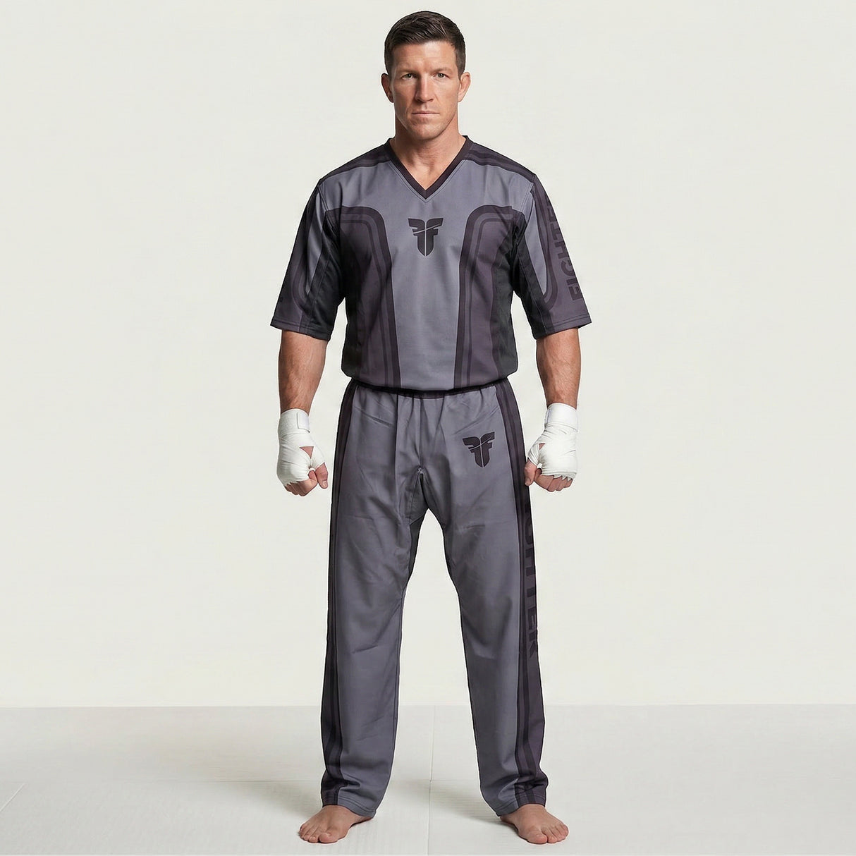 Fighter uniform - grey/black