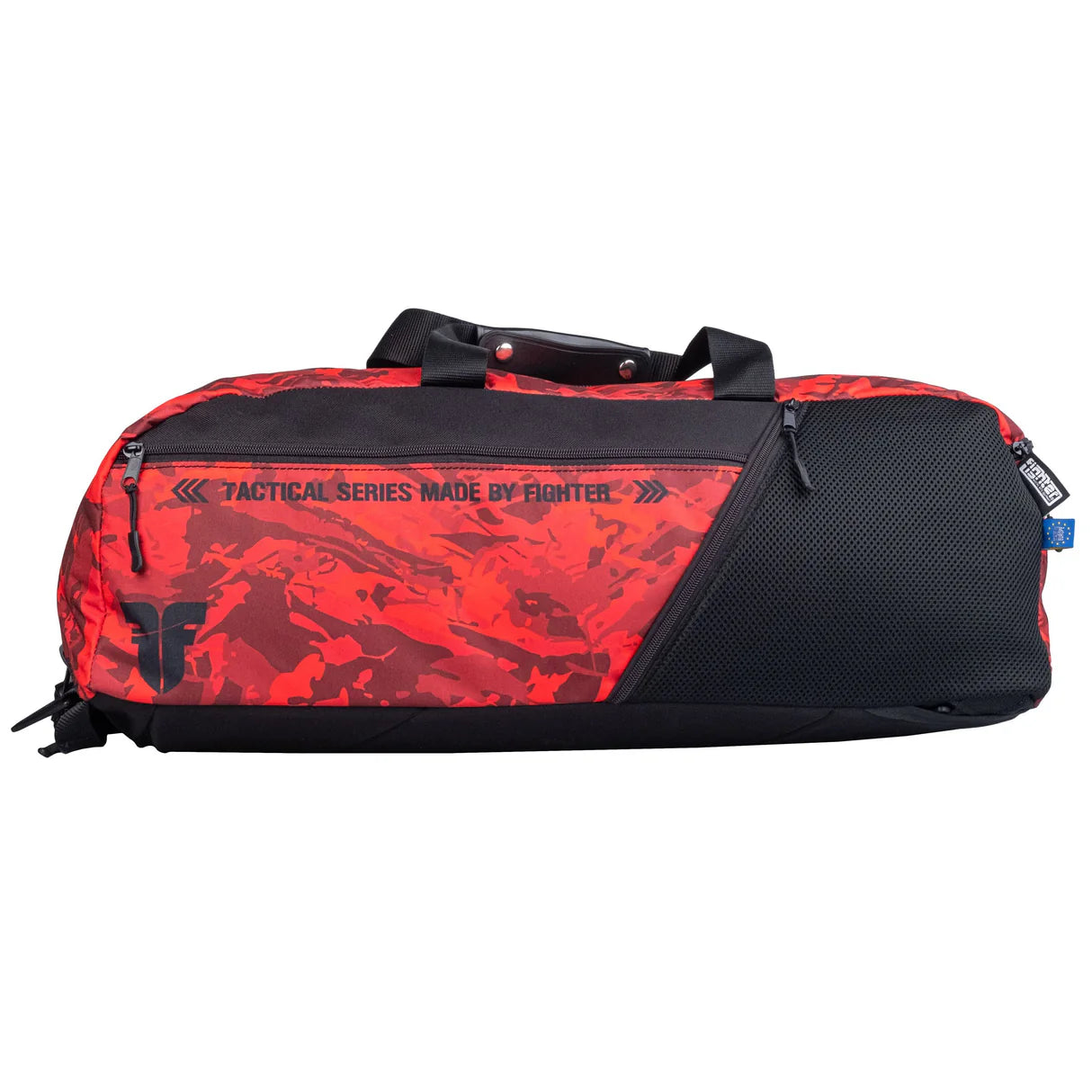 Fighter Sports Bag - bush/camo/red, FTS-14-BCM-RD