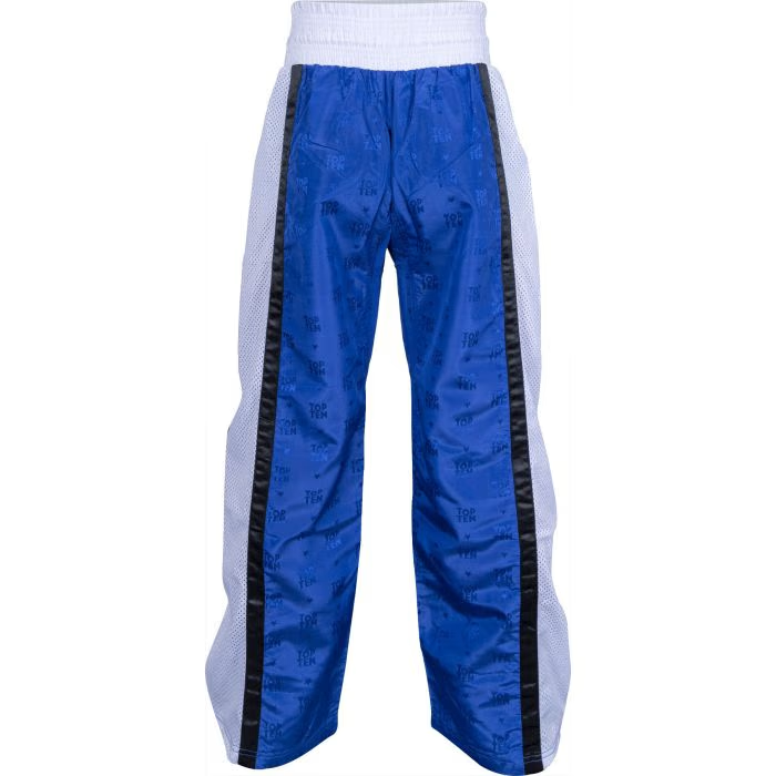 Kickboxing pants “Mesh” blue/white