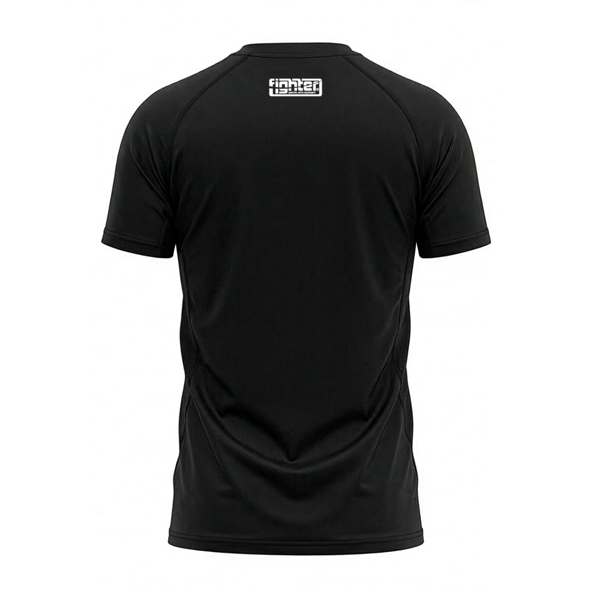 Camiseta de entrenamiento de combate, color negro y blanco, FTSF-01W