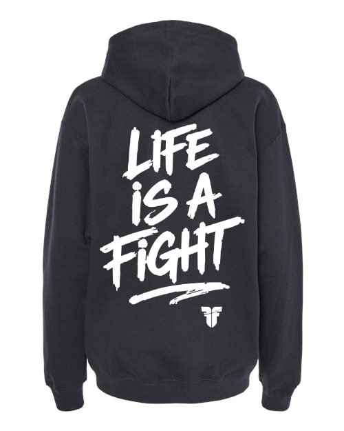 Fighter Motto Crewneck - Black