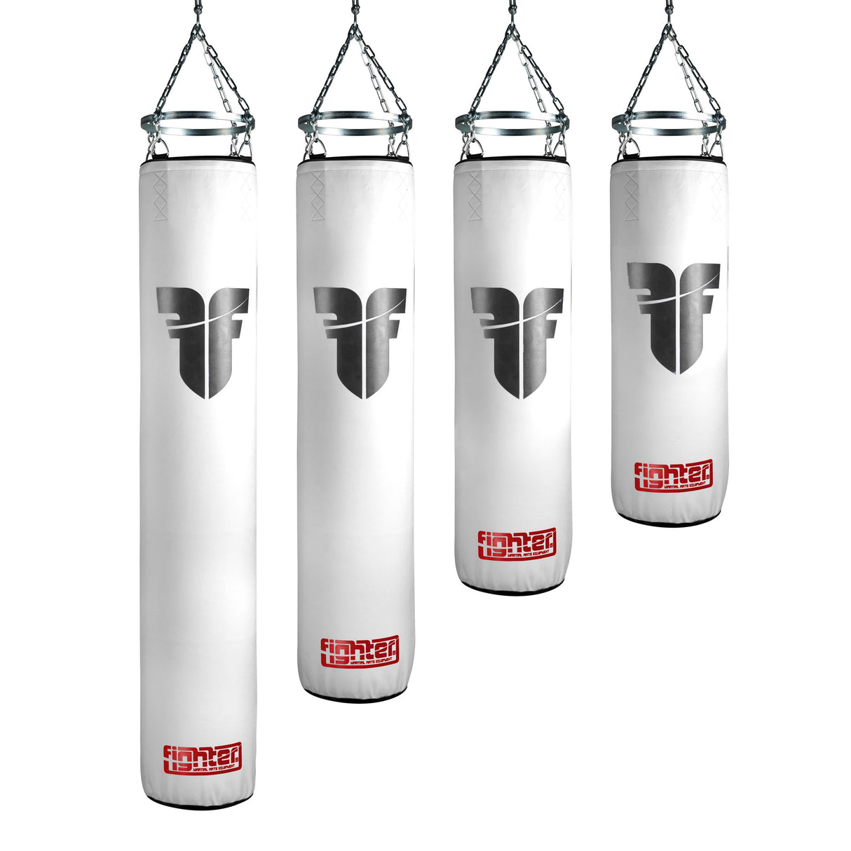 Fighter Unfilled Heavy Bag - white/black