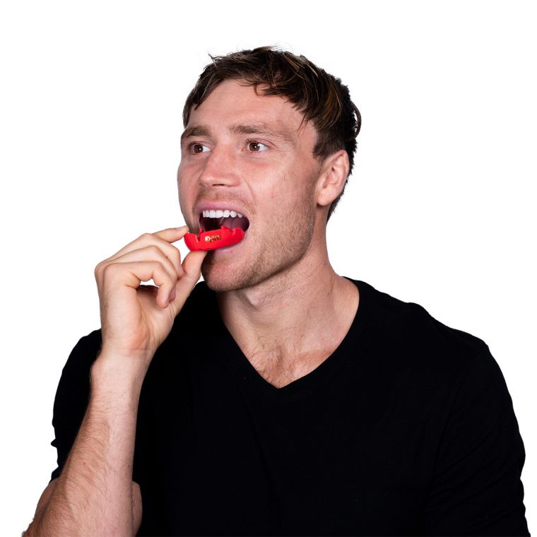 Mouth Guard OPRO Bronze - Red