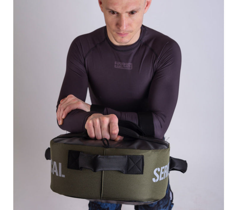 Fighter Kicking Shield - MULTI GRIP - TACTICAL SERIES - Green
