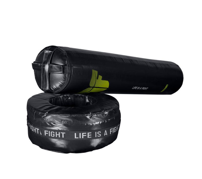 Free standing boxing bag Fighter 3in1 - black/neon