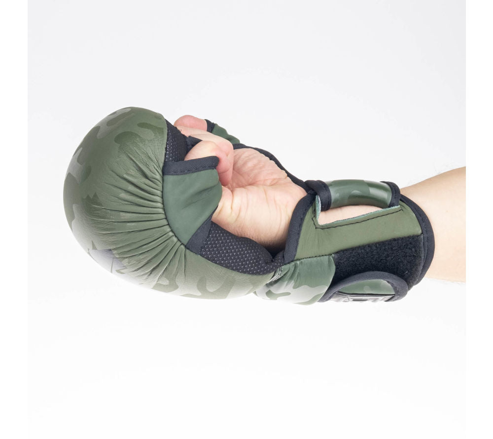 MMA gloves Fighter Training - khaki/camo
