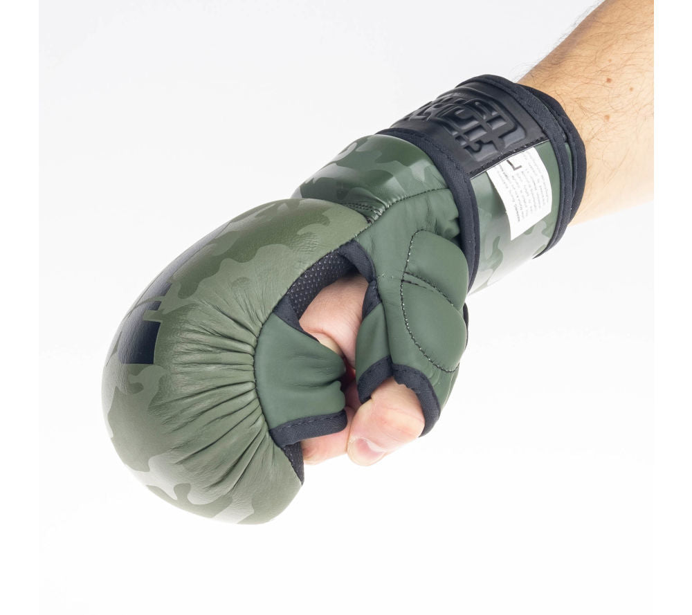 MMA gloves Fighter Training - khaki/camo