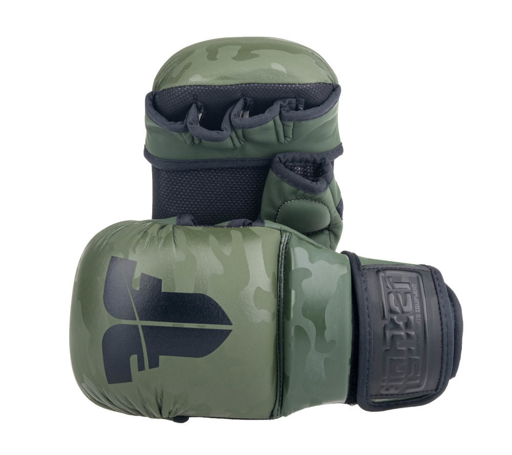 MMA gloves Fighter Training - khaki/camo