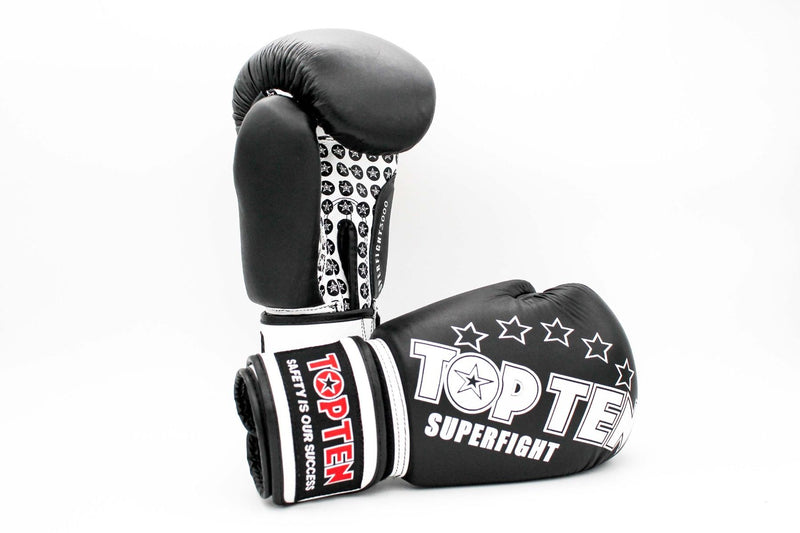 Top Ten Superfight Gloves - black