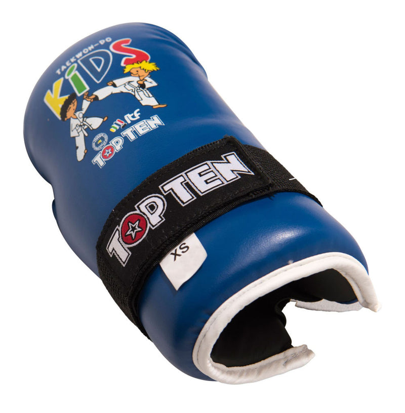 Top Ten KIDS Open-Hand Gloves ITF - blue, 22472-6002