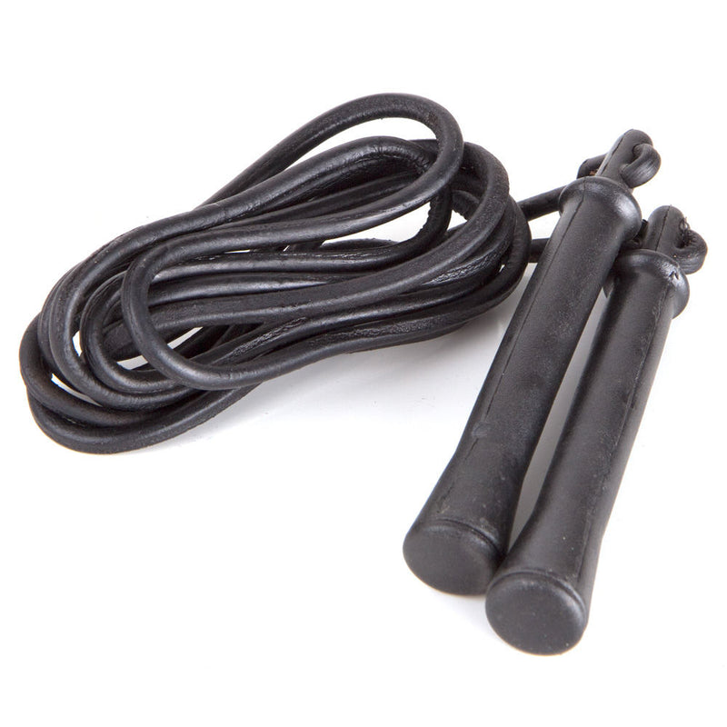 Fighter Leather  Speed Rope - black, 01111-03