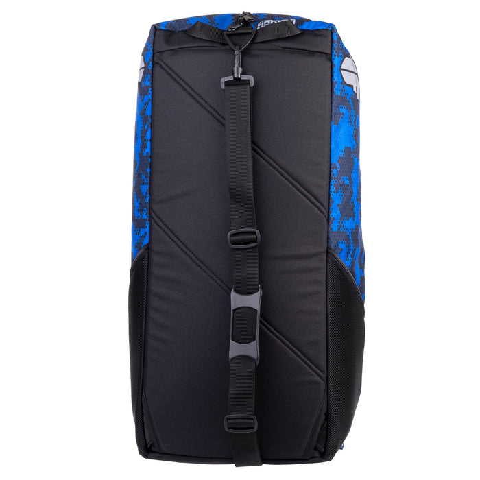 Fighter Sports Bag/Backpack - blue camo honeycomb