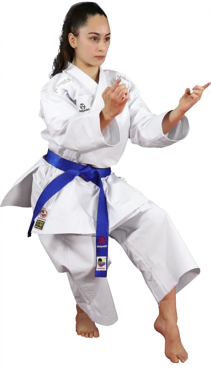 Hayashi Karate-Gi Bunkai - WHITE EMBROIDERY