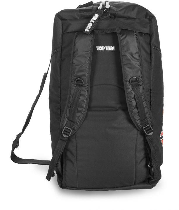 Combinación mochila-bolsa de deporte-bolsa de deporte - negro-negro