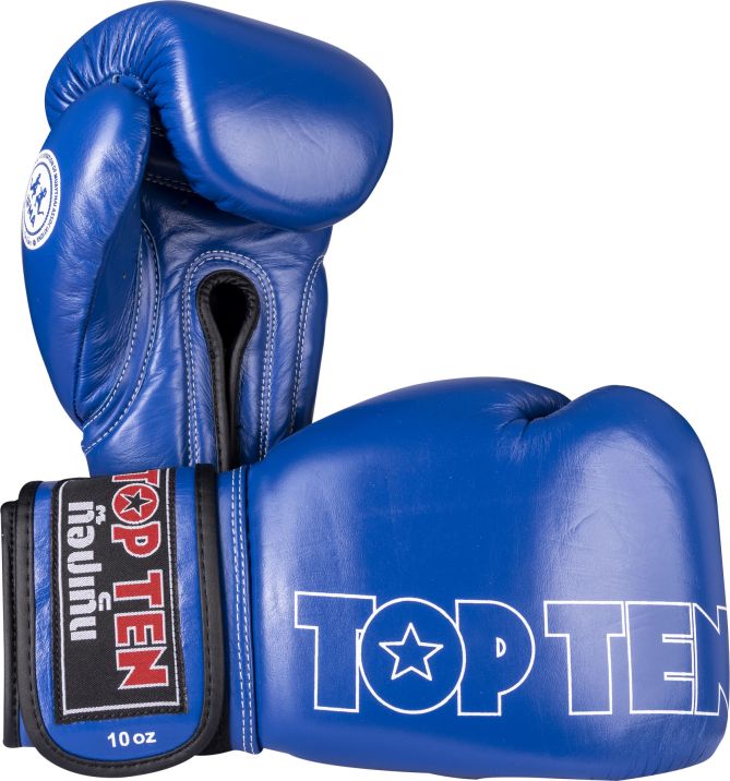 Top Ten IFMA boxing gloves Mad - Blue 2071-6