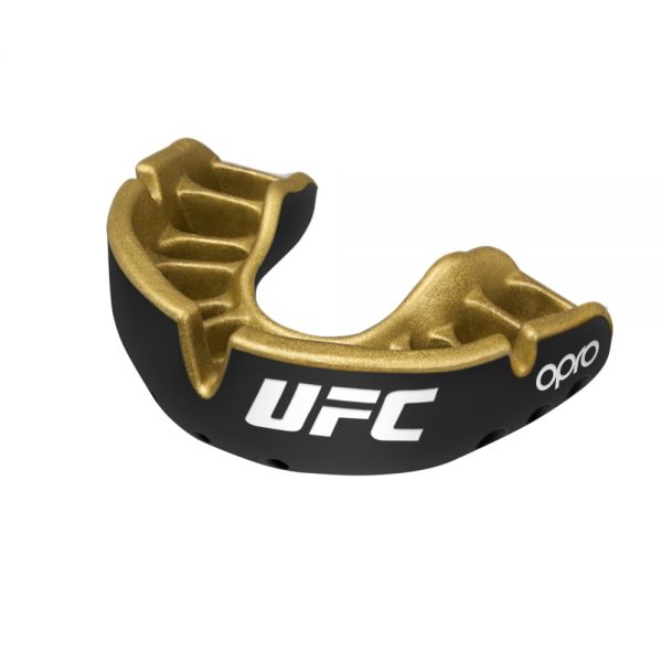 Mouth Guard OPRO UFC Gold - black