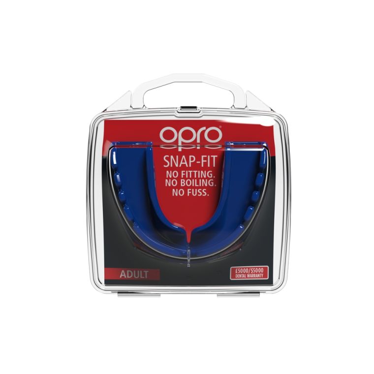 Mouth Guard OPRO Snap-Fit - Blue