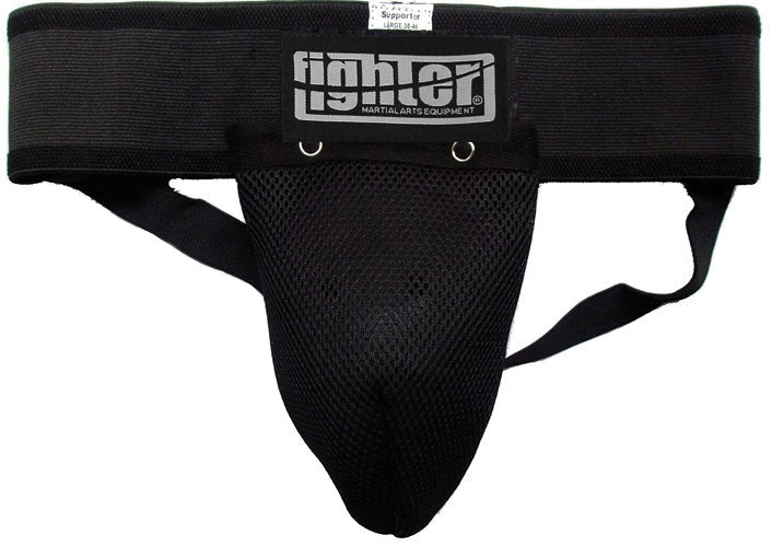Groin Protector Fighter - Mesh - black, GR-FightB
