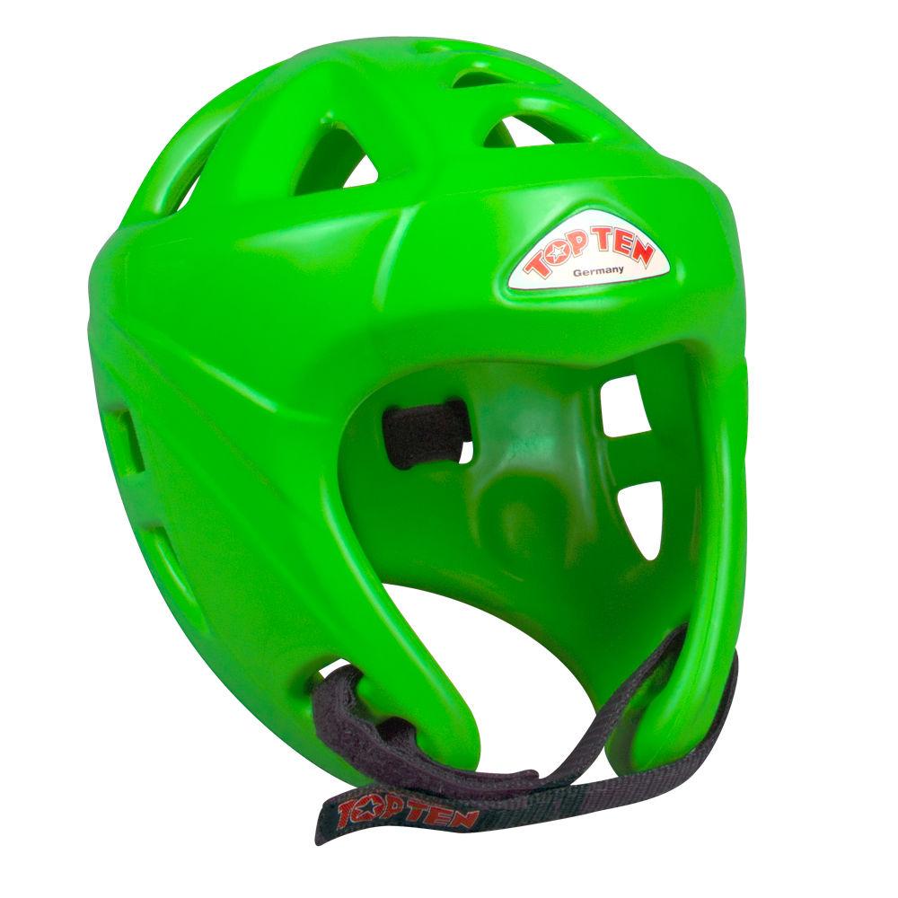 Top Ten Neon Green Avantgarde Head Guard