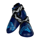 Equipo de protección para pies de luchador, edición SGP, color azul