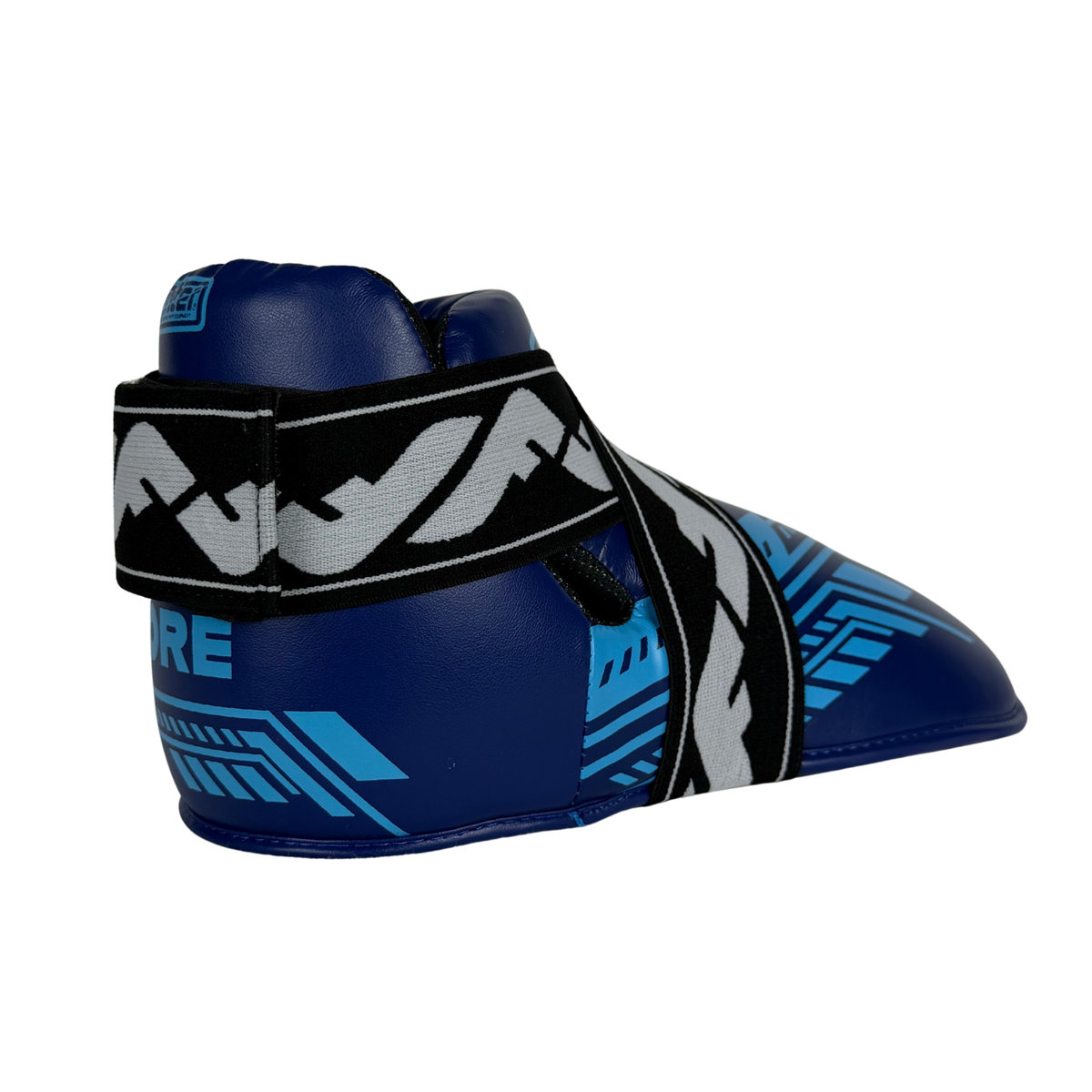 Equipo de protección para pies de luchador, edición SGP, color azul