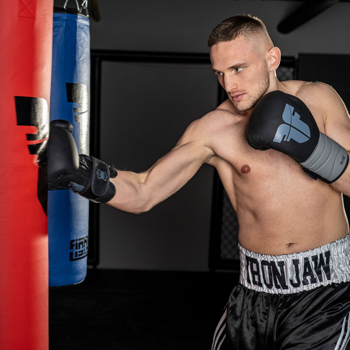 Fighter Unfilled Punching Bag - Blue