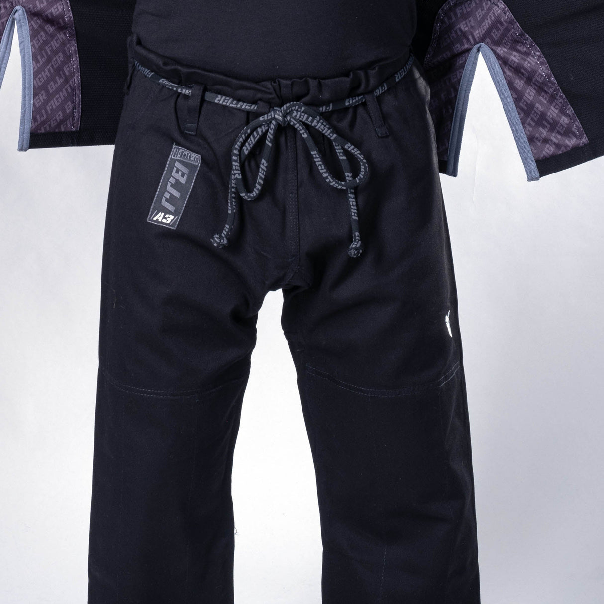 Fighter BJJ Uniform - black, BJJU-0209