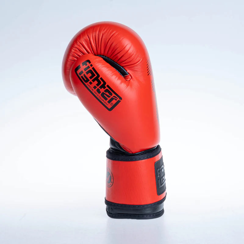 Guantes de boxeo para aficionados, color rojo, 1376-BXR