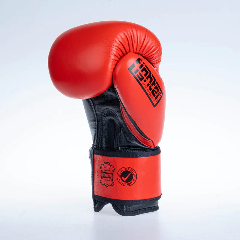 Guantes de boxeo para aficionados, color rojo, 1376-BXR