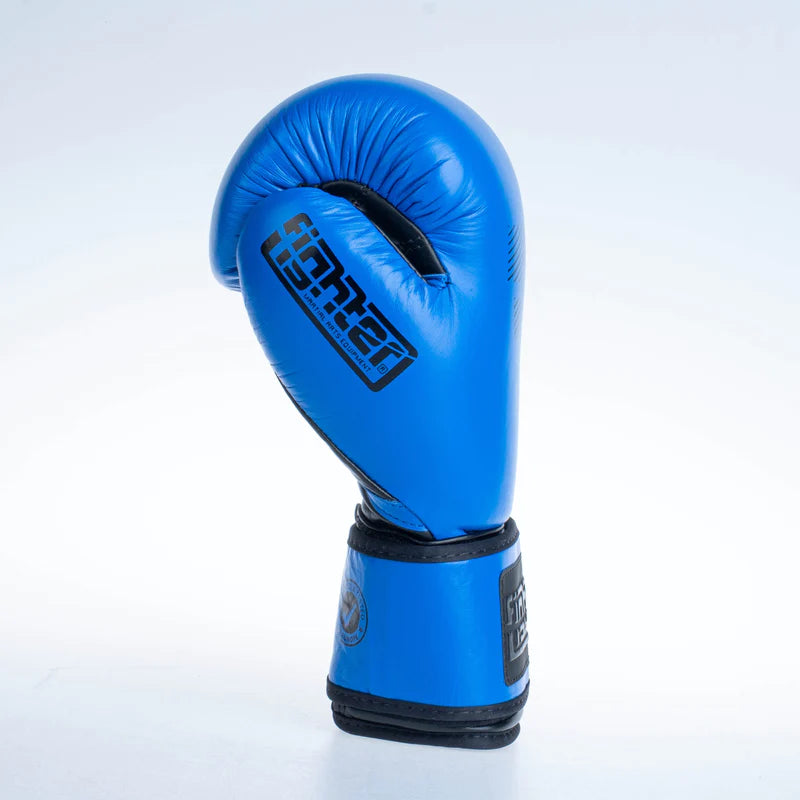 Guantes de boxeo para aficionados, color azul, 1376-BXB