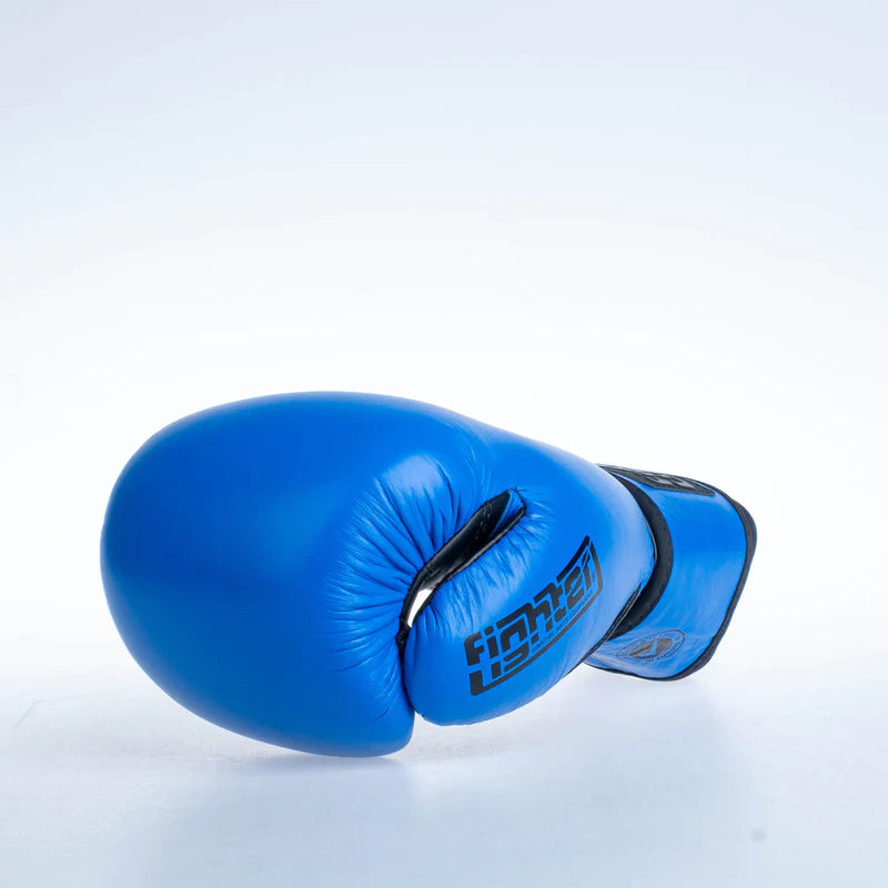 Guantes de boxeo para aficionados, color azul, 1376-BXB