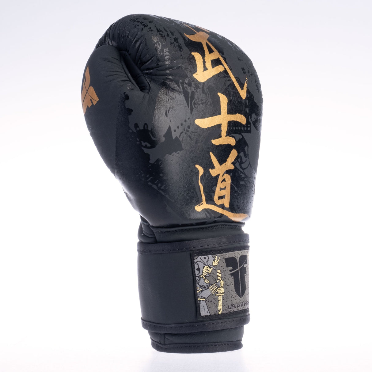 Guantes de boxeo de luchador samurái