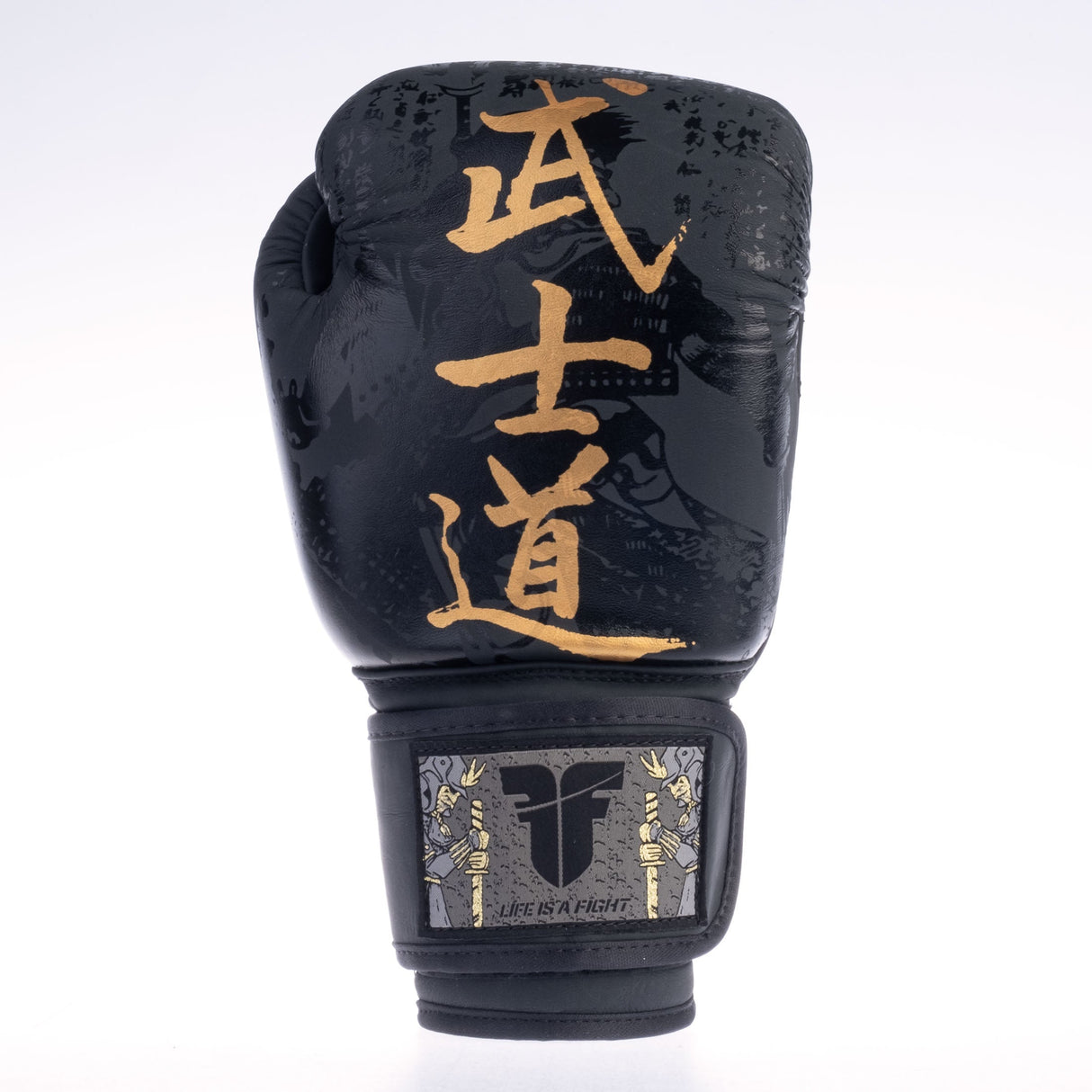 Guantes de boxeo de luchador samurái