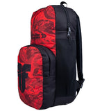 Fighter Backpack M - bush/camo/red
