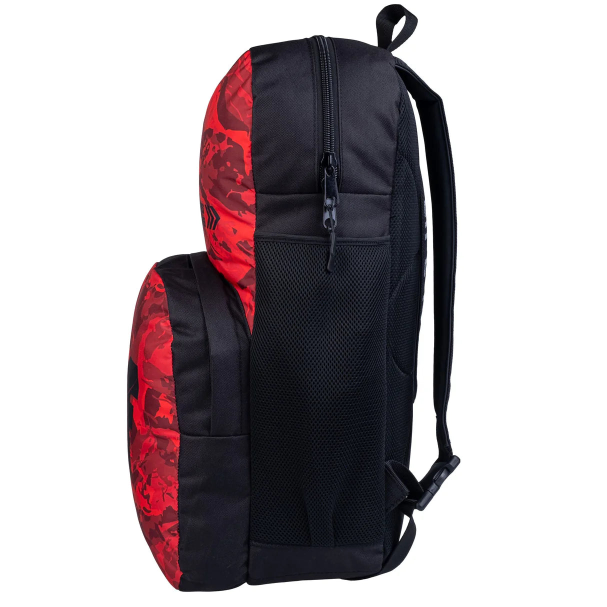 Fighter Backpack M - bush/camo/red