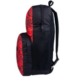 Fighter Backpack M - bush/camo/red