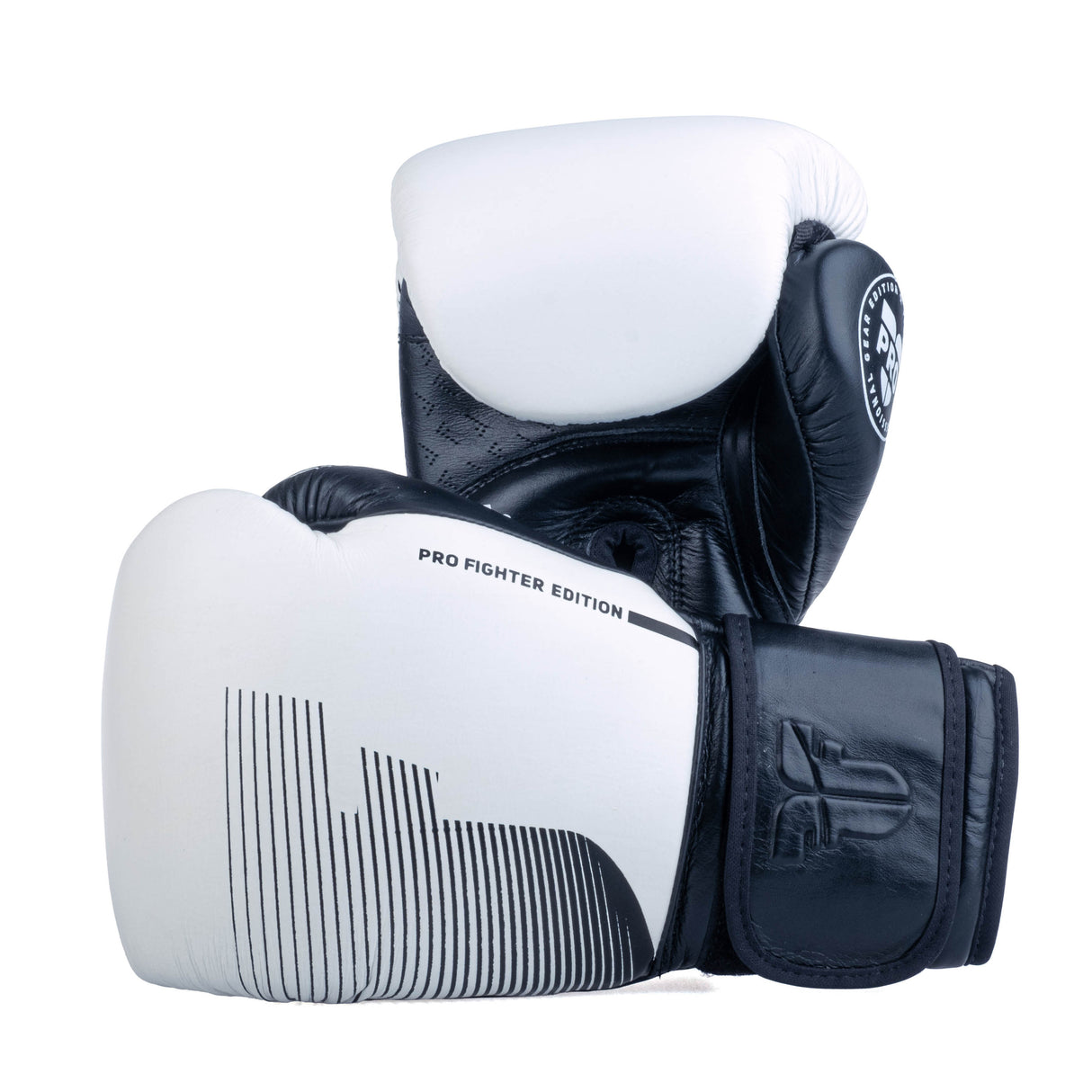 Fighter Pro Boxing Gloves - White, FBG-PRO-001