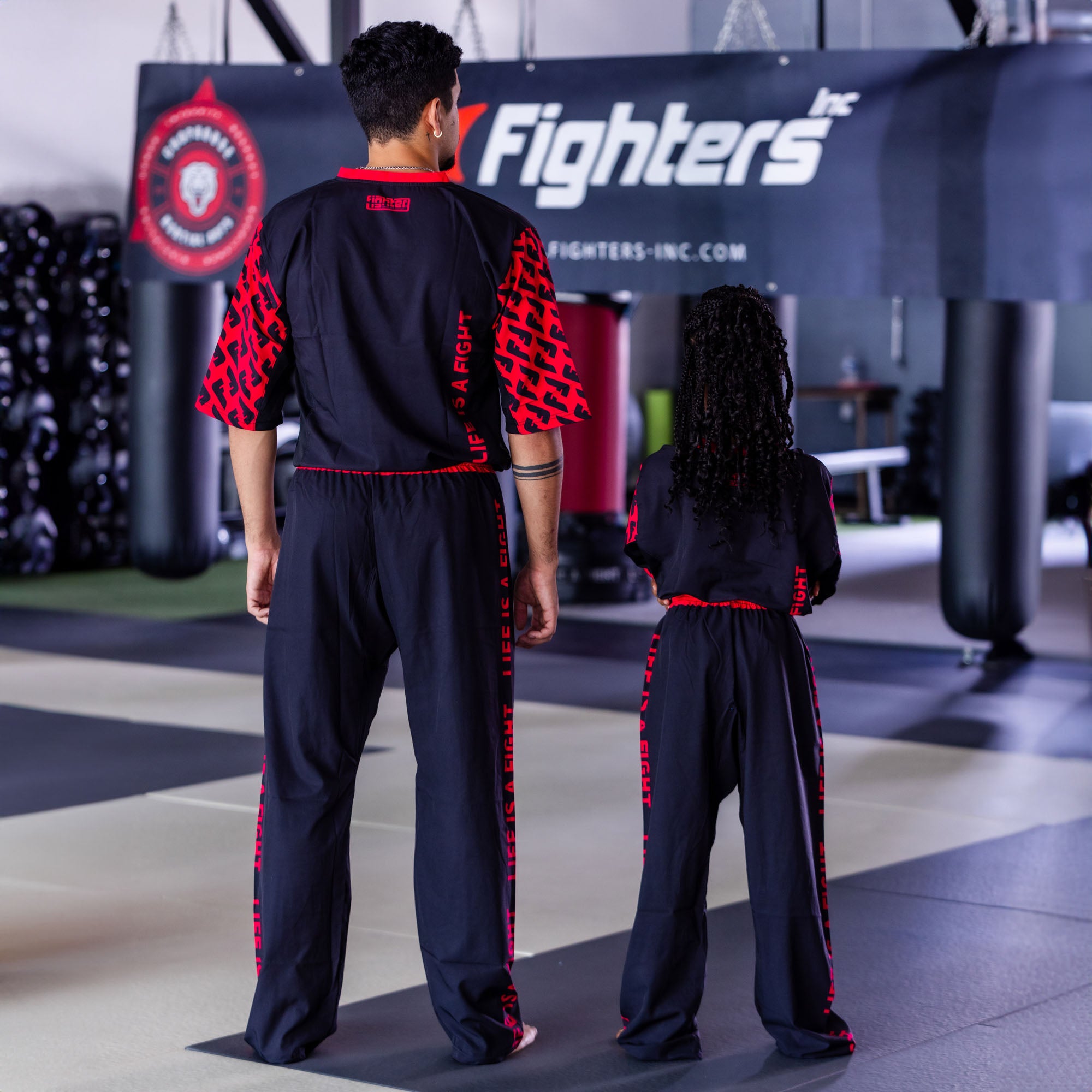 Fighter uniform pro fighter - black/pink – Fighters Inc. - Martial