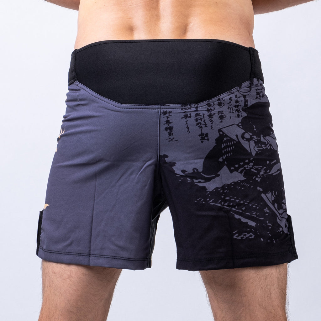 Fighter MMA Shorts Samurai black/gold, FSHMSAM01