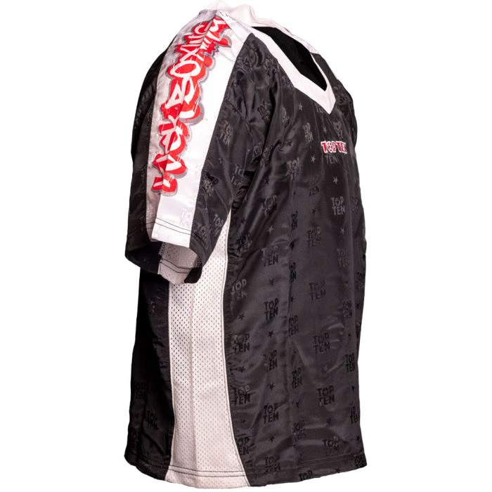Camiseta de entrenamiento TOP TEN - WINNER - Azul/negro, 0613B