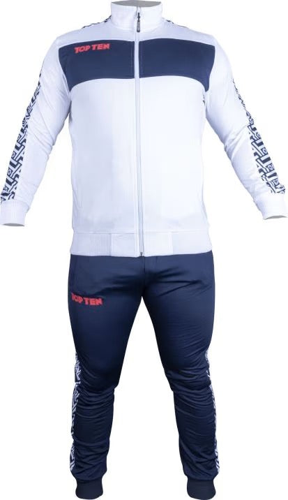 Top Ten Tracksuit - Prism - white/blue