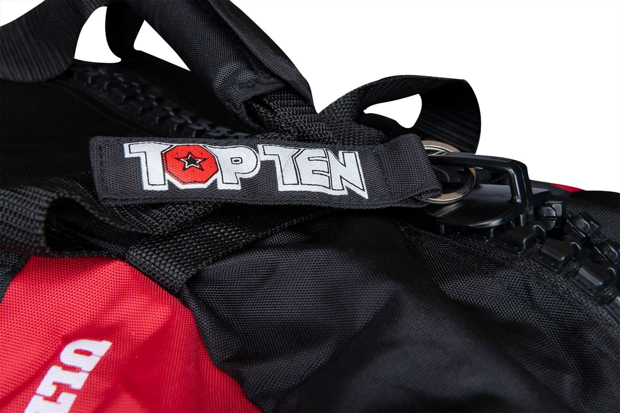 Backpack-Sportsbag combination “UFA” - black/red