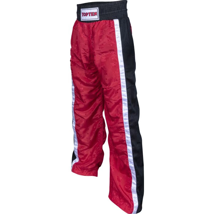 Kickboxing pants “Mesh” red/black