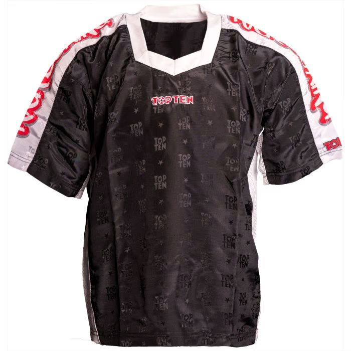 Camiseta de entrenamiento TOP TEN - WINNER - Azul/negro, 0613B