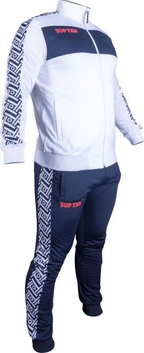 Top Ten Tracksuit - Prism - white/blue