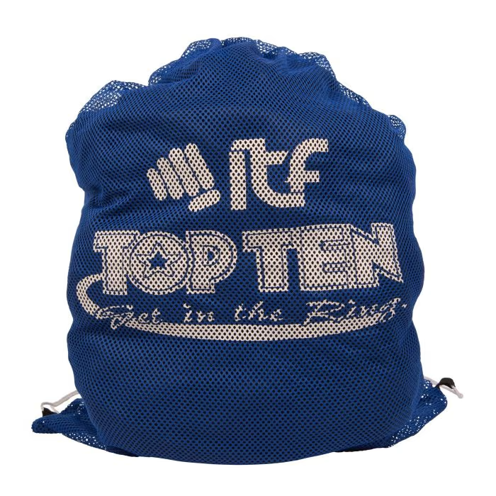 Bolsa de malla TOP TEN - azul