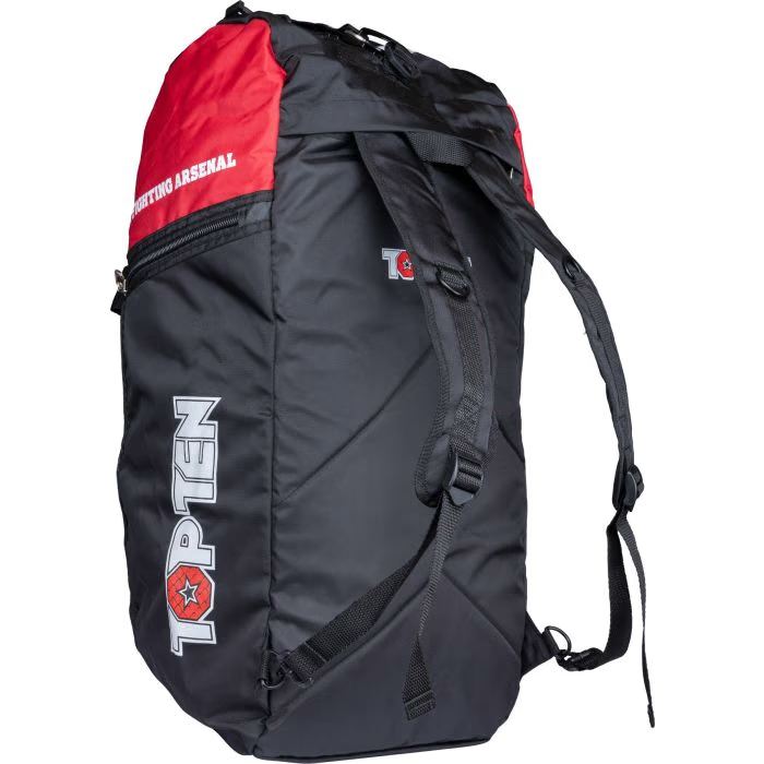 Backpack-Sportsbag combination “UFA” - black/red